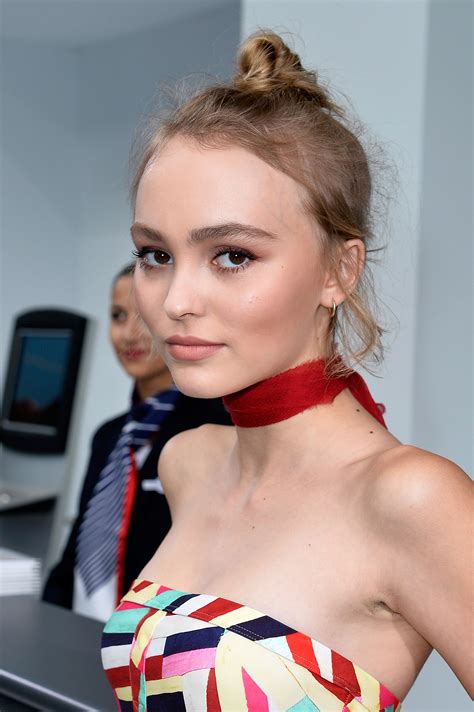 lily depp chanel|lily rose depp chanel vogue.